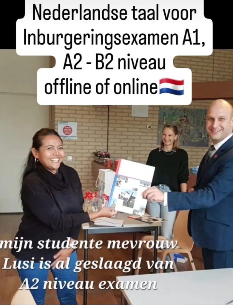 Nederlandse Taal Voor Inburgeringsexamen A1, A2 - B2 Niveau Offline Online
